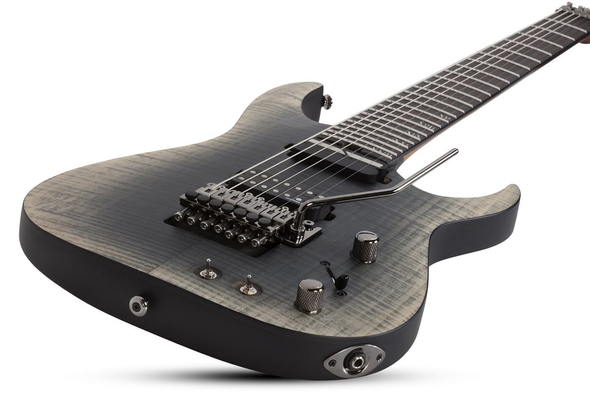 Schecter Banshee Mach-7 FR S In Fallout Burst - Andertons Music Co.